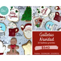 kit de galletas decoradas navideño